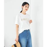 【コットン100%】大人のロゴTシャツ | a.v.v【WOMEN】 | 詳細画像18 