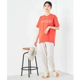 【コットン100%】大人のロゴTシャツ | a.v.v【WOMEN】 | 詳細画像5 