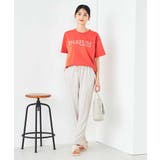 【コットン100%】大人のロゴTシャツ | a.v.v【WOMEN】 | 詳細画像6 