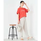 【コットン100%】大人のロゴTシャツ | a.v.v【WOMEN】 | 詳細画像8 