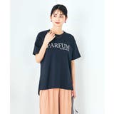 【コットン100%】大人のロゴTシャツ | a.v.v【WOMEN】 | 詳細画像9 