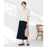 エンボスロゴクロップドTシャツ | a.v.v【WOMEN】 | 詳細画像4 