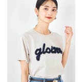 【コットン100%】チュールロゴ刺繍Tシャツ | a.v.v【WOMEN】 | 詳細画像2 