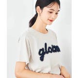 【コットン100%】チュールロゴ刺繍Tシャツ | a.v.v【WOMEN】 | 詳細画像3 