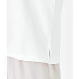 【コットン100%】チュールロゴ刺繍Tシャツ | a.v.v【WOMEN】 | 詳細画像30 