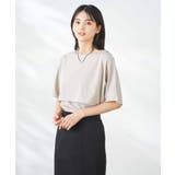 【接触冷感/UVカット】レイヤードライクカットソー | a.v.v【WOMEN】 | 詳細画像21 