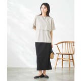 【接触冷感/UVカット】レイヤードライクカットソー | a.v.v【WOMEN】 | 詳細画像29 