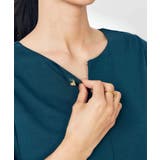 【接触冷感/UVカット/吸水速乾】チャームネックパフスリーブトップス | a.v.v【WOMEN】 | 詳細画像48 