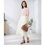 【接触冷感/UVカット/吸水速乾】チャームネックパフスリーブトップス | a.v.v【WOMEN】 | 詳細画像5 