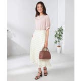 【接触冷感/UVカット/吸水速乾】チャームネックパフスリーブトップス | a.v.v【WOMEN】 | 詳細画像7 