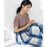 【接触冷感/速乾/UVカット】ギャザーネックフレンチスリーブカットソー | a.v.v【WOMEN】 | 詳細画像49 