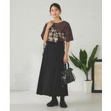 【接触冷感/UVカット】ボートネックロゴTシャツ | a.v.v【WOMEN】 | 詳細画像17 