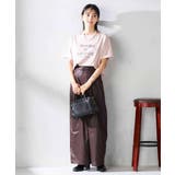 【接触冷感/UVカット】ボートネックロゴTシャツ | a.v.v【WOMEN】 | 詳細画像6 