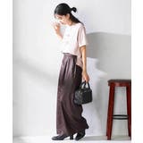 【接触冷感/UVカット】ボートネックロゴTシャツ | a.v.v【WOMEN】 | 詳細画像7 