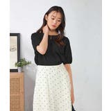 チャームネックサッカートップス | a.v.v【WOMEN】 | 詳細画像12 