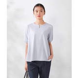 チャームネックサッカートップス | a.v.v【WOMEN】 | 詳細画像2 