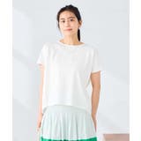 バックタックエンボスロゴＴシャツ | a.v.v【WOMEN】 | 詳細画像11 