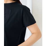 バックタックエンボスロゴＴシャツ | a.v.v【WOMEN】 | 詳細画像25 