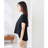 【接触冷感/UVカット】バックタックエンボスロゴTシャツ | a.v.v【WOMEN】 | 詳細画像31
