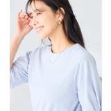 袖口デザインサッカーカットソー | a.v.v【WOMEN】 | 詳細画像10 