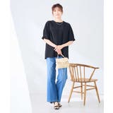 袖口デザインサッカーカットソー | a.v.v【WOMEN】 | 詳細画像21 