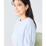 袖口デザインサッカーカットソー | a.v.v【WOMEN】 | 詳細画像9 