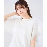 【接触冷感/UVカット】ハンカチスリーブトップス | a.v.v【WOMEN】 | 詳細画像32 