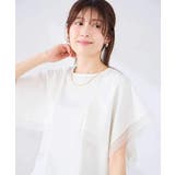 【接触冷感/UVカット】ハンカチスリーブトップス | a.v.v【WOMEN】 | 詳細画像33 