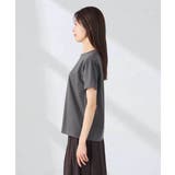 【接触冷感/UVカット/コットン100%】コンパクトロゴTシャツ | a.v.v【WOMEN】 | 詳細画像24