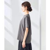 【接触冷感/UVカット/コットン100%】ロゴゆるTシャツ | a.v.v【WOMEN】 | 詳細画像29