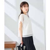 幾何レースレイヤードトップス | a.v.v【WOMEN】 | 詳細画像33