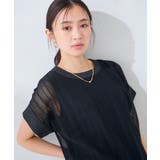 幾何レースレイヤードトップス | a.v.v【WOMEN】 | 詳細画像58