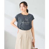 楊柳プリントTシャツ | a.v.v【WOMEN】 | 詳細画像9