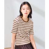 マルチボーダートップス | a.v.v【WOMEN】 | 詳細画像10 