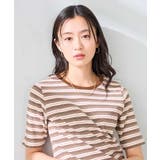 マルチボーダートップス | a.v.v【WOMEN】 | 詳細画像12 