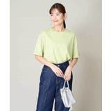 【コットン100%】大人のハーフスリーブTシャツ | a.v.v【WOMEN】 | 詳細画像11