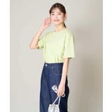 【コットン100%】大人のハーフスリーブTシャツ | a.v.v【WOMEN】 | 詳細画像12