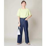 【コットン100%】大人のハーフスリーブTシャツ | a.v.v【WOMEN】 | 詳細画像13