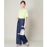 【コットン100%】大人のハーフスリーブTシャツ | a.v.v【WOMEN】 | 詳細画像14