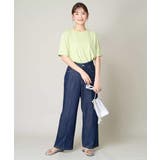 【コットン100%】大人のハーフスリーブTシャツ | a.v.v【WOMEN】 | 詳細画像15