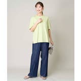 【コットン100%】大人のハーフスリーブTシャツ | a.v.v【WOMEN】 | 詳細画像17