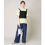 【コットン100%】大人のハーフスリーブTシャツ | a.v.v【WOMEN】 | 詳細画像21