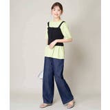 【コットン100%】大人のハーフスリーブTシャツ | a.v.v【WOMEN】 | 詳細画像22