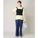 【コットン100%】大人のハーフスリーブTシャツ | a.v.v【WOMEN】 | 詳細画像23