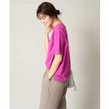 【コットン100%】大人のハーフスリーブTシャツ | a.v.v【WOMEN】 | 詳細画像3