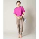 【コットン100%】大人のハーフスリーブTシャツ | a.v.v【WOMEN】 | 詳細画像4