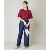 【コットン100%】大人のハーフスリーブTシャツ | a.v.v【WOMEN】 | 詳細画像40