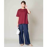 【コットン100%】大人のハーフスリーブTシャツ | a.v.v【WOMEN】 | 詳細画像43