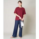 【コットン100%】大人のハーフスリーブTシャツ | a.v.v【WOMEN】 | 詳細画像44