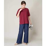 【コットン100%】大人のハーフスリーブTシャツ | a.v.v【WOMEN】 | 詳細画像45